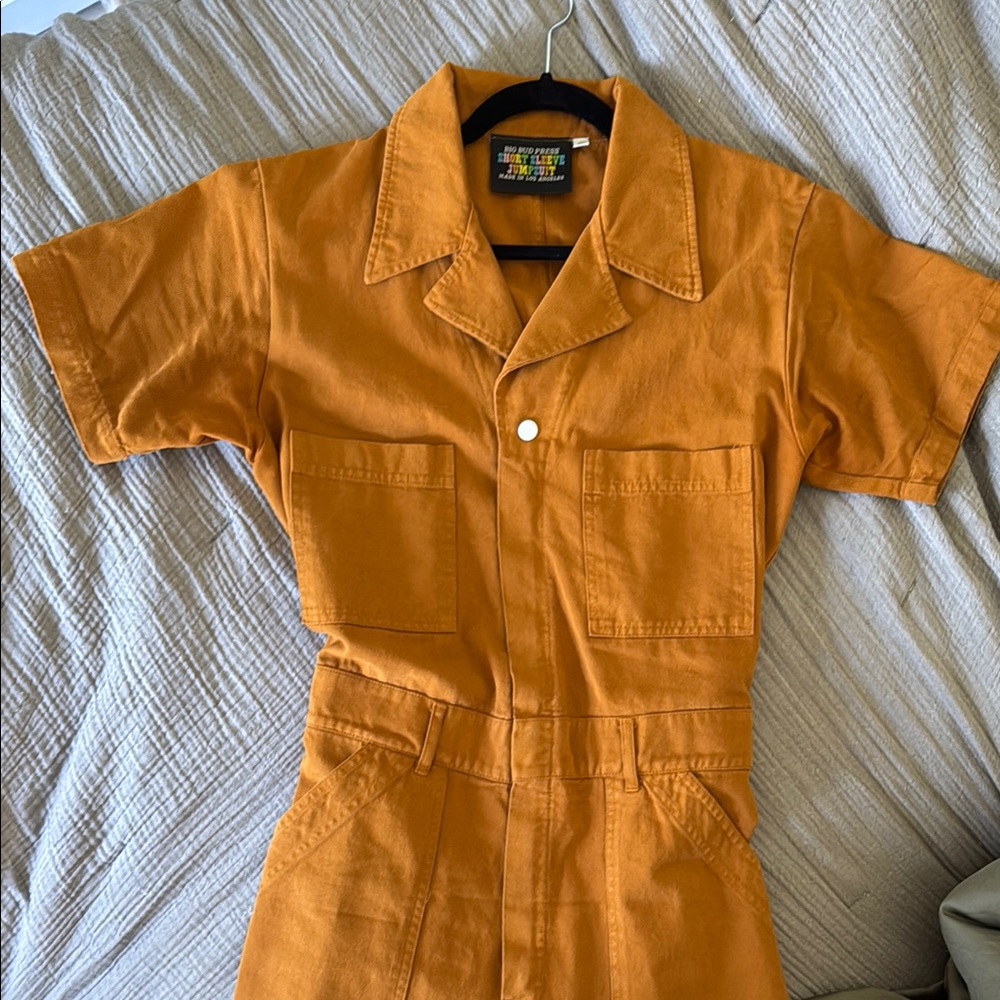 BIG BUD PRESS SHORT-SLEEVE JUMPSUIT